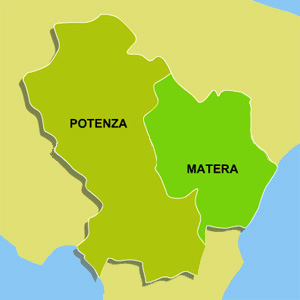 Agriturismi in Basilicata, province di Potenza e Matera