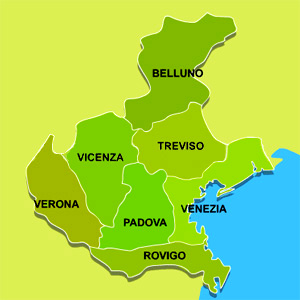 Cerca il tuo Agriturismo in Veneto tra le province di Belluno, Vicenza, Treviso, Verona, Padova, Venezia e Rovigo